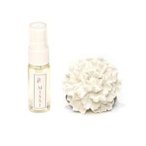 Ekru Karanfil Taşlı Oud Vanilya Araba/Araç Kokusu (20 ml esans ile birlikte)