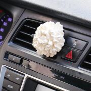 Ekru Karanfil Taşlı Oud Vanilya Araba/Araç Kokusu (20 ml esans ile birlikte)