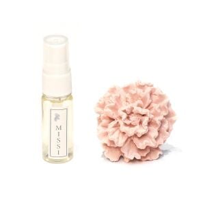 Pembe Karanfil Taşlı Vanilya Sandal Araba/Araç Kokusu (20 ml esans ile birlikte)