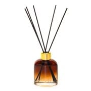 130 ml Degrade Kahverengi Cam Şişe Bambu Çubuklu Oud Vanilya Oda Kokusu