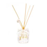 100 ml Oval Kristal Şişe Amber Çiçeği Oda Kokusu