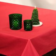 Kırmızı Pamuklu Masa Örtüsü (140x180)