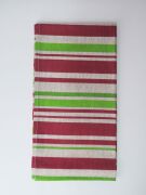 RENKLİ ÇİZGİLİ PAMUKLU RUNNER (40X150 CM)