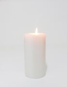 7X14 cm Düz Kesim Blok Mumluk ve Tealıght Seti