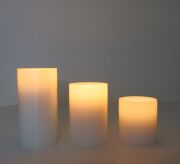 7X11 cm Derin Kesim Blok Mumluk ve Tealıght Seti