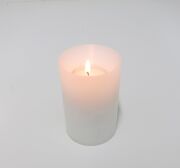 7X14 cm Derin Kesim Blok Mumluk ve Tealıght Seti