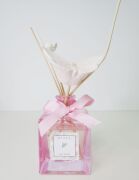 220 CC PEMBE ŞİŞE KELEBEK TAŞLI IRIS PUDRA ODA KOKUSU