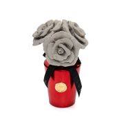 130 ml Kırmızı Golden Glow Gri Gül Demeti Taşlı Black Orchid Oda Kokusu