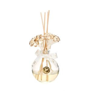 230 ml Gold Seramik Taşlı Bambu Çubuklu Black Vanilya Oda Kokusu