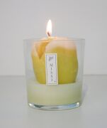 Cam İçi Ottoman Garden Kokulu Sarı Lale Vegan Mum