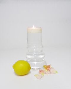 MİSSİ BOĞUMLU CAM MUMLUK VE TEALIGHT MUM SETİ