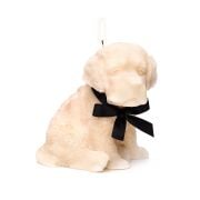 Dekoratif Ekru Köpek Mum