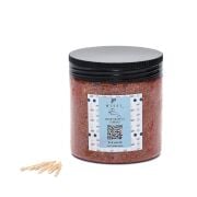 Dark Amber Kokulu Taba Yaratıcı İnci Tozu Mum (30 adet fitil ile birlikte)-250 gr