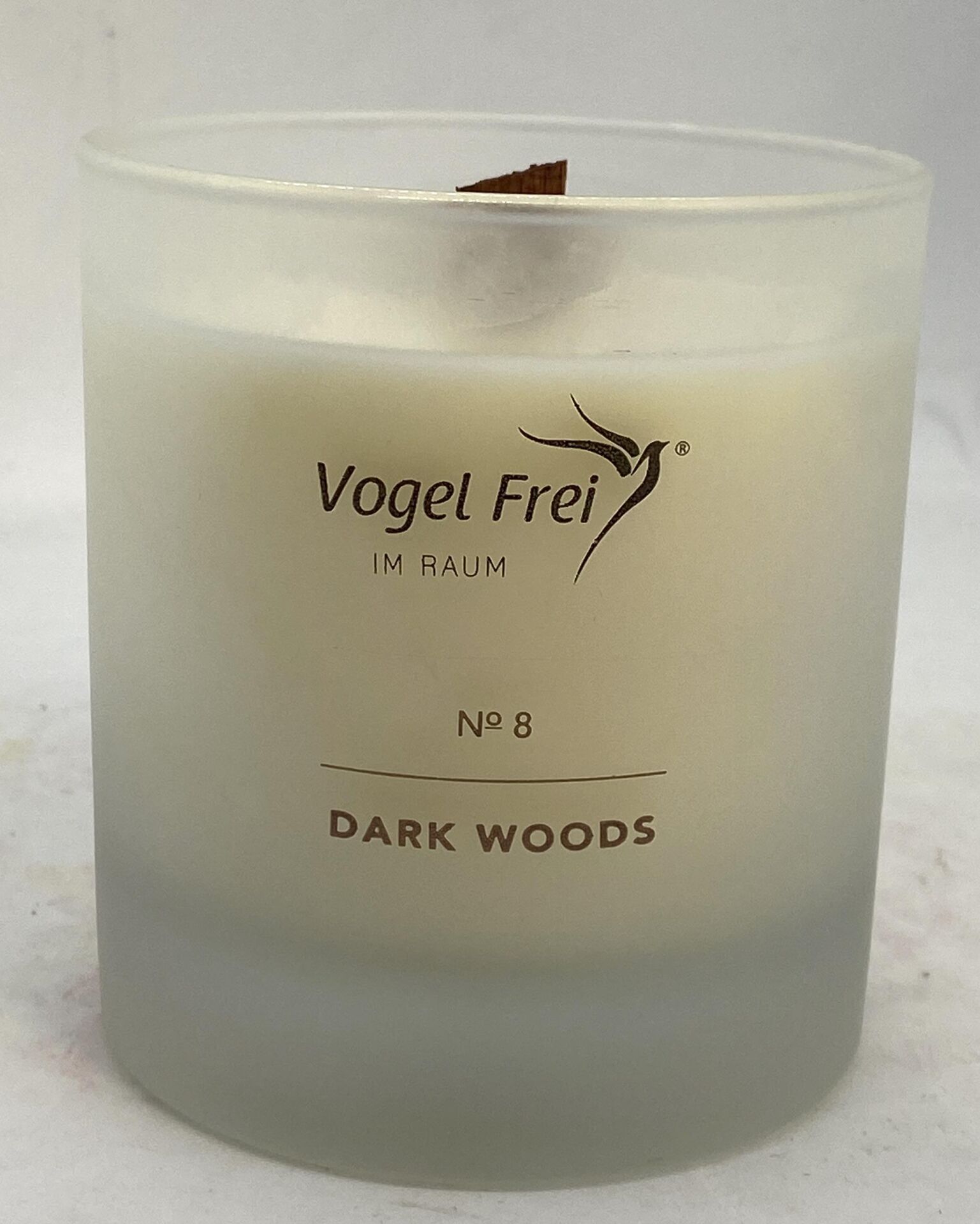 BÜYÜK AHŞAP FİTİLLİ DARK WOODS VEGAN MUM