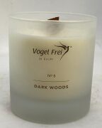 BÜYÜK AHŞAP FİTİLLİ DARK WOODS VEGAN MUM