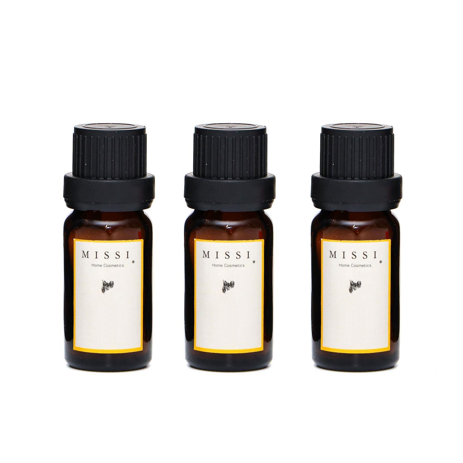 3 adet Yün Çamaşır Kurutma Topu İçin Esans Seti (Black Vanilya-Dark Amber-Yasemin Sandal)