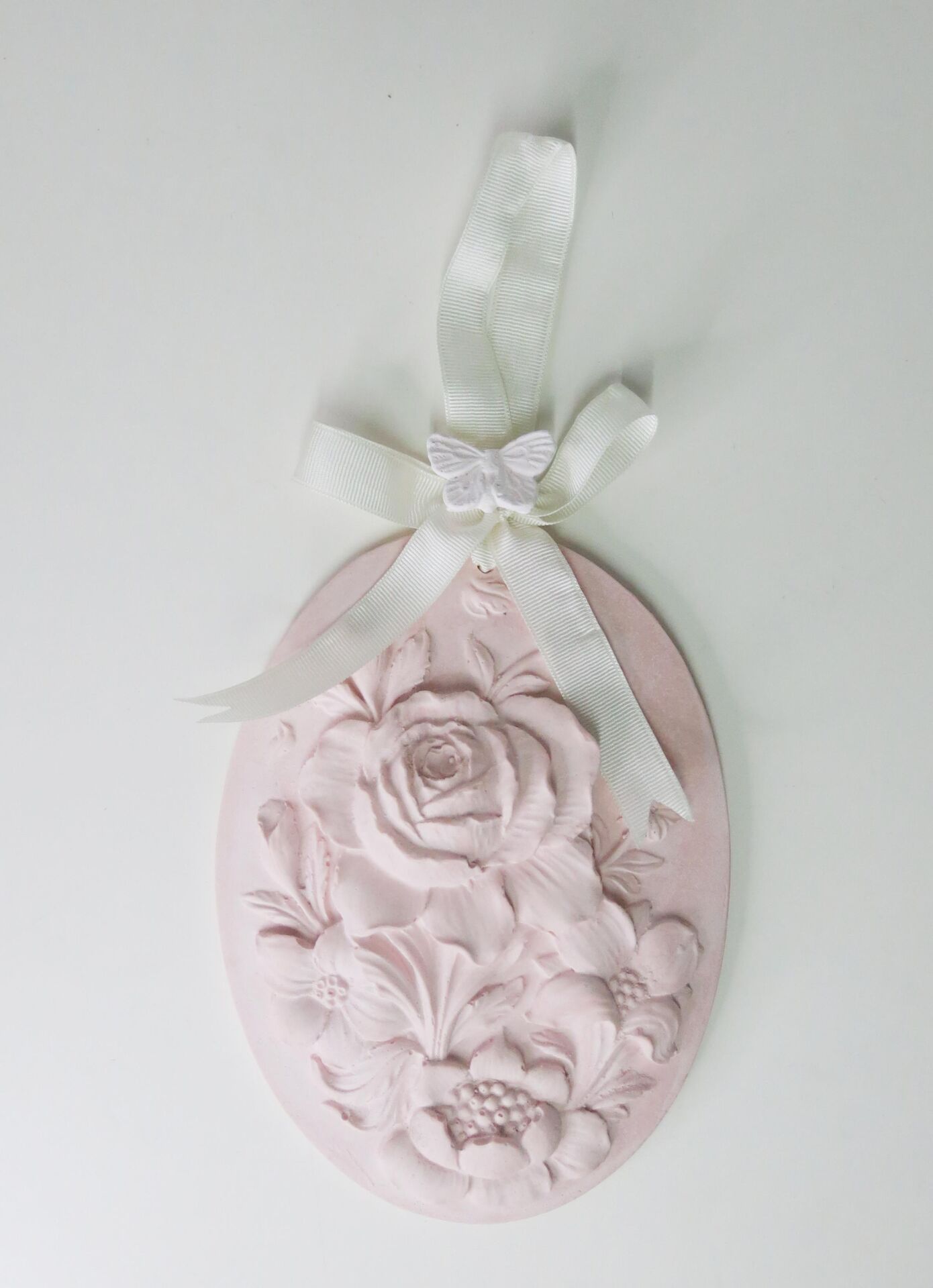 MİSSİ BÜYÜK PEMBE SERAMİK KOKU TAŞI VE 20 ML YASEMİN SANDAL ESANSI