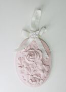 MİSSİ BÜYÜK PEMBE SERAMİK KOKU TAŞI VE 20 ML YASEMİN SANDAL ESANSI