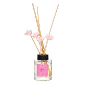 100 ml Pembe Çiçek Taş Çubuklu Rosewood Oda Kokusu
