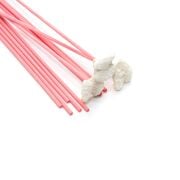 12'li Kanat Taşlı Pembe Suni Kamış Seti