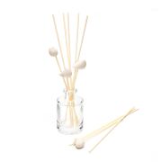 12'li Kuş Taşlı Beyaz Suni Kamış Seti