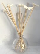 15Lİ KELEBEK TAŞLI DOĞAL BAMBU KAMIŞ