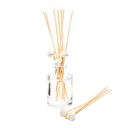 15'li Gül Taşlı Doğal Bambu Kamış Seti