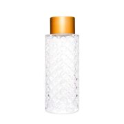 230 ml Kristal Cam Şişe Dark Amber Kolonya