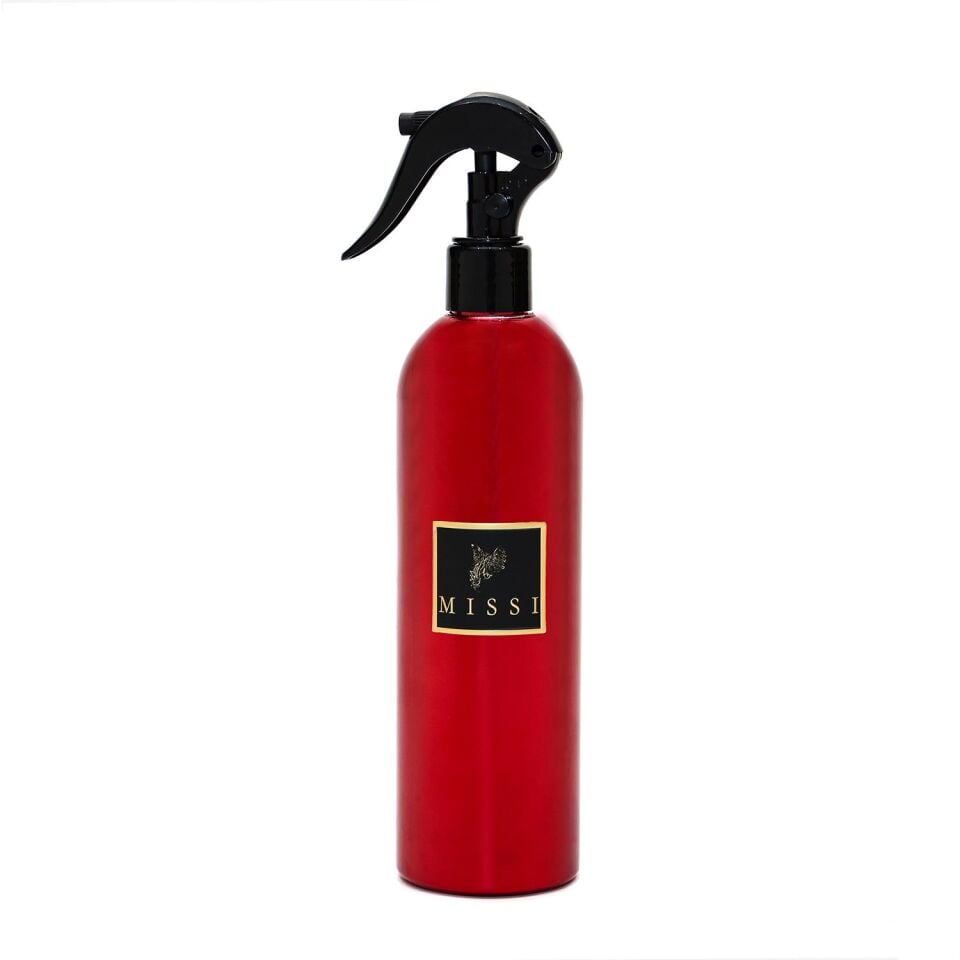 400 ml Parlak Kırmızı Şişe Black Vanilya Oda Spreyi