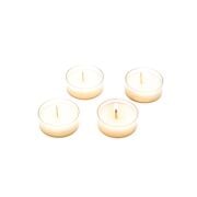 4lü Yasemin Sandal Kokulu Bitkisel Tealight Mum Seti