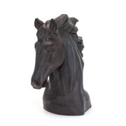 Dekoratif Dark Amber Kokulu Antrasit At Heykel