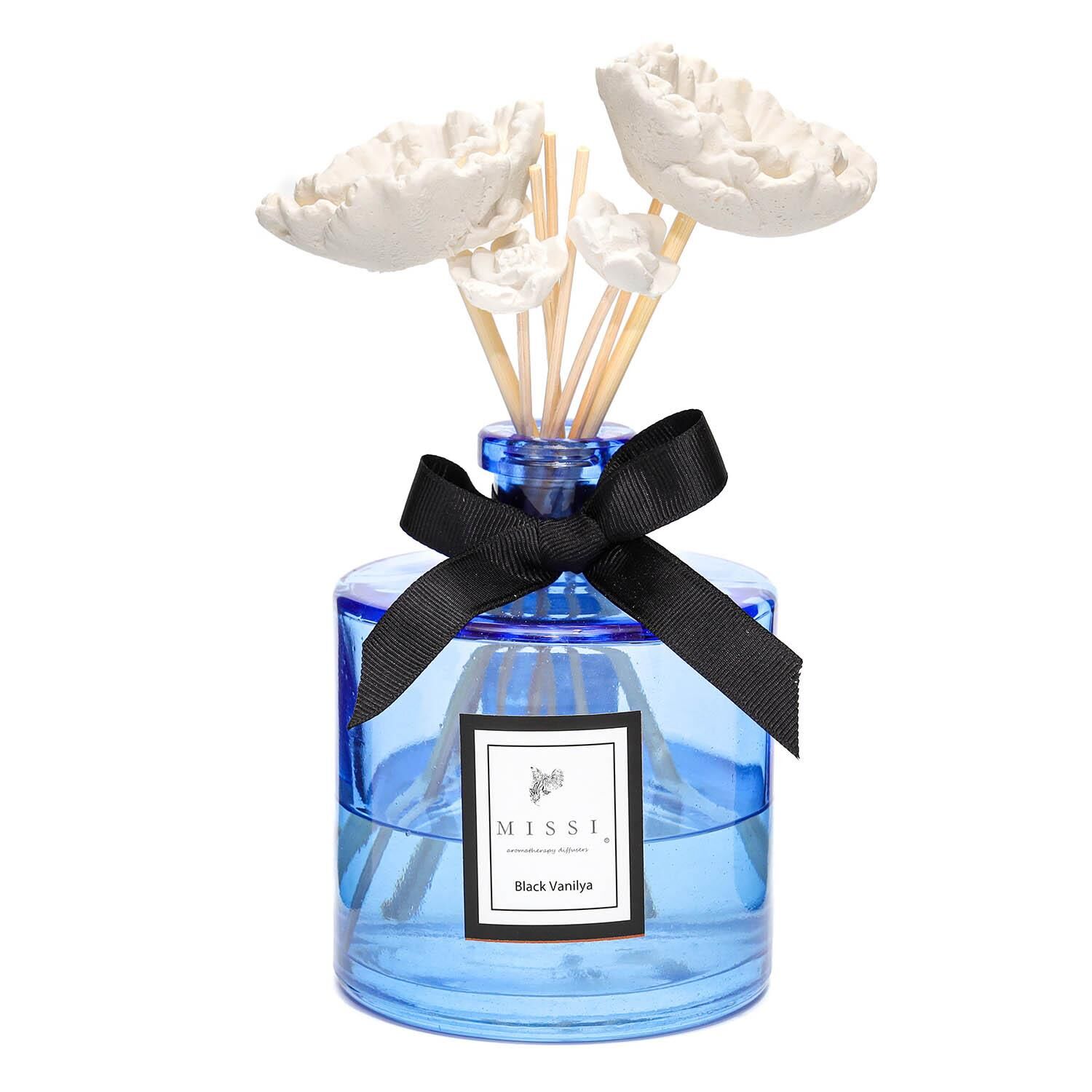 Missi 500 ml Saks Mavisi Şişe Black Vanilya Oda Kokusu