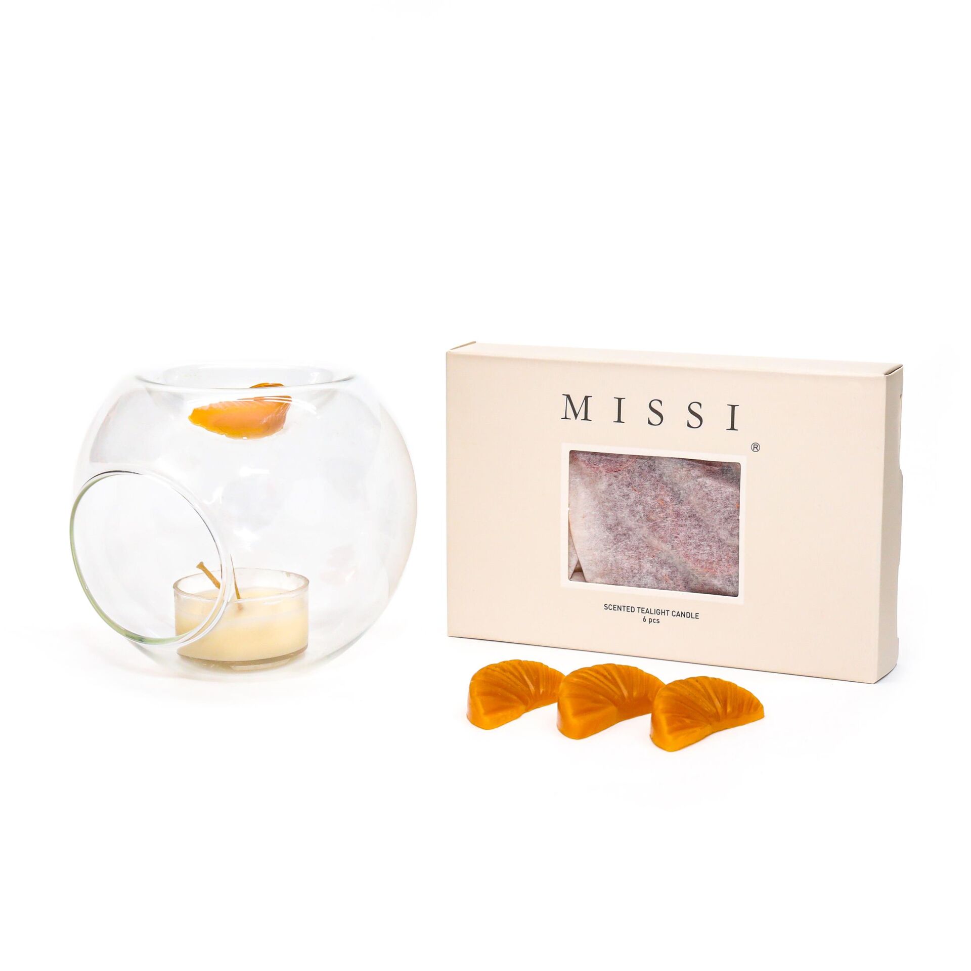 12li Limon Çiçeği Kokulu Balmumu Buhurdanlık Esansı