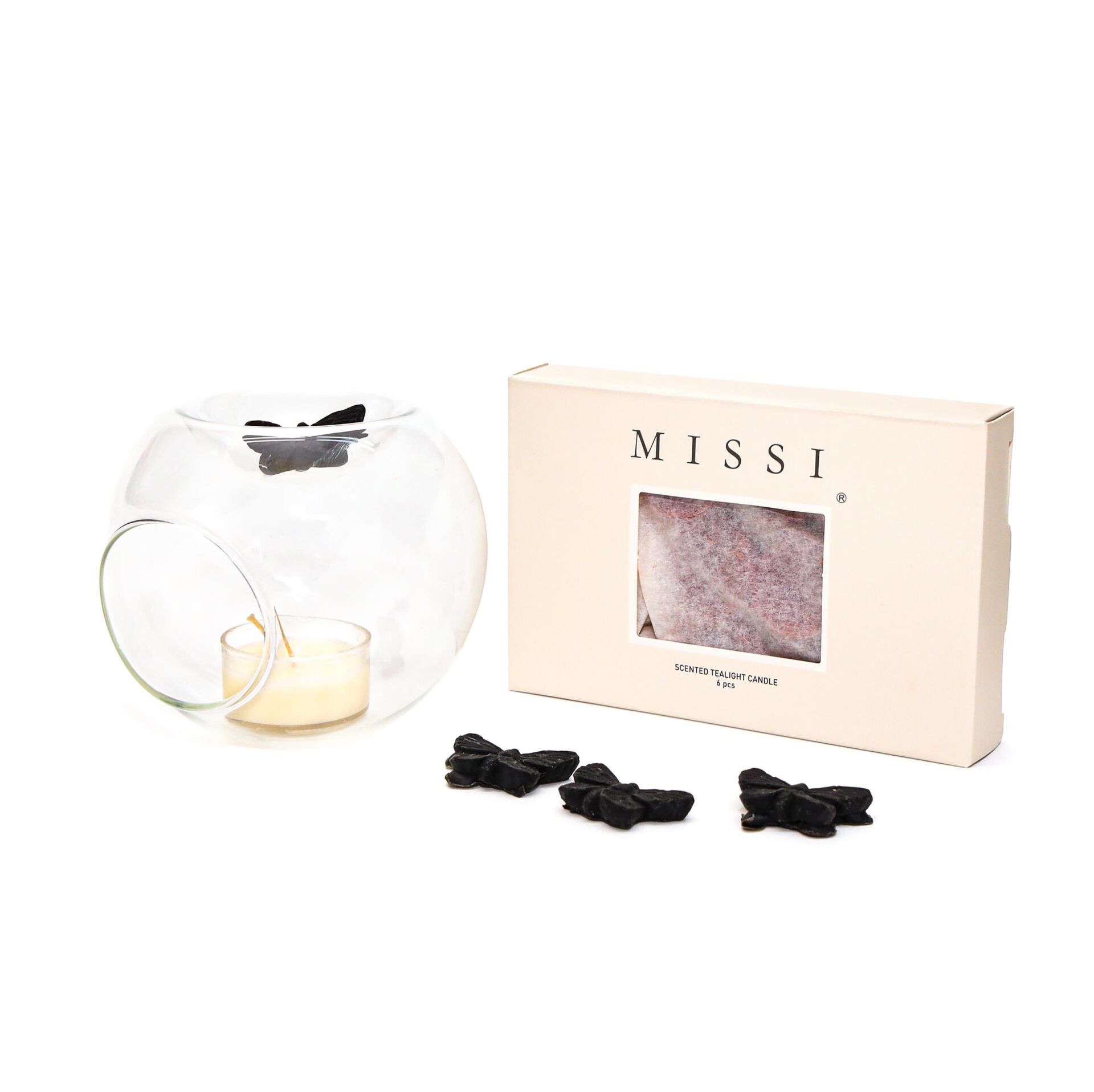 15'li Hanımeli Kokulu Kelebek Balmumu Buhurdanlık Esansı