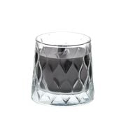 Kristal Cam Bardak Black Vanilya Kokusu Siyah Vegan Mum