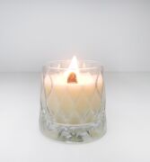 Kristal Cam Bardak Dark Amber Kokulu Vegan Mum