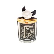 Kişiye Özel F Harfi Yasemin Sandal Vegan Mum (140 gr)