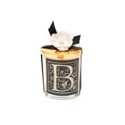 Kişiye Özel B Harfi Yasemin Sandal Vegan Mum (140 gr)