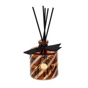 500 ml Kahverengi Spiral Kesme Cam Şişe Dark Amber Oda Kokusu