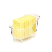 Dekoratif Küvetli 4 adet Sarı Sabun Banyo Seti