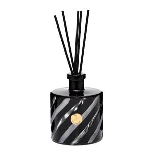 500 ml Spiral Kesme Cam Black Vanilya Oda Kokusu