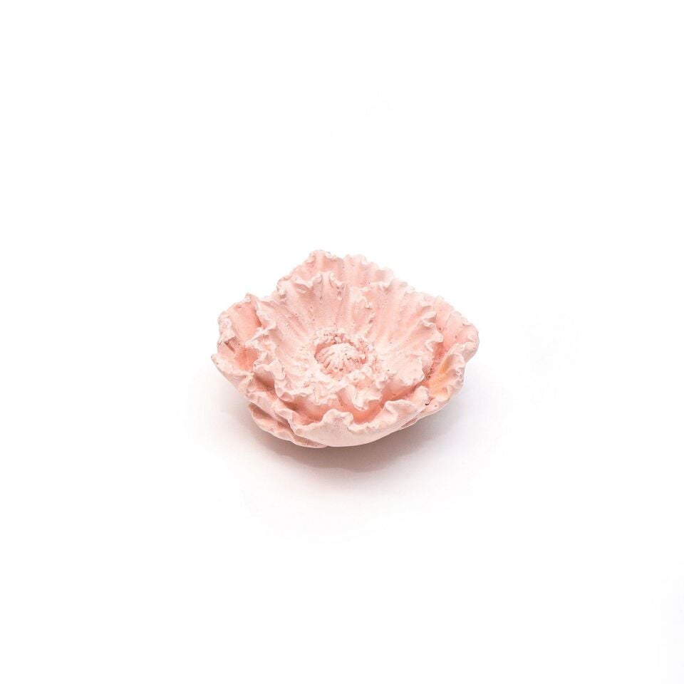 MİSSİ  75 ML ODA KOKUSU İÇİN YEDEK PEMBE ÇİÇEK FİTİLLİ SERAMİK TAŞ