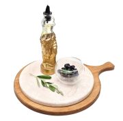 Gold Degrade Venüs Cam Şişe Yağdanlık/Sosluk