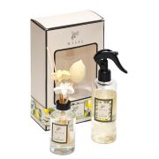 Limon Çiçeği Hediye Seti (Oda kokusu-Oda spreyi-Kokulu zarf)