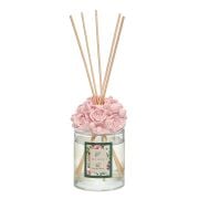 100 ml Pembe Seramik Taş Bambu Çubuklu Garden Rose Oda Kokusu
