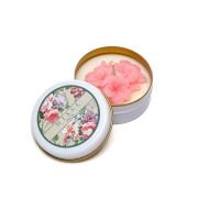 Garden Rose Kokulu Vegan Teneke Mum