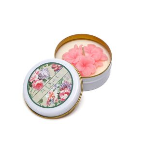 Garden Rose Kokulu Vegan Teneke Mum