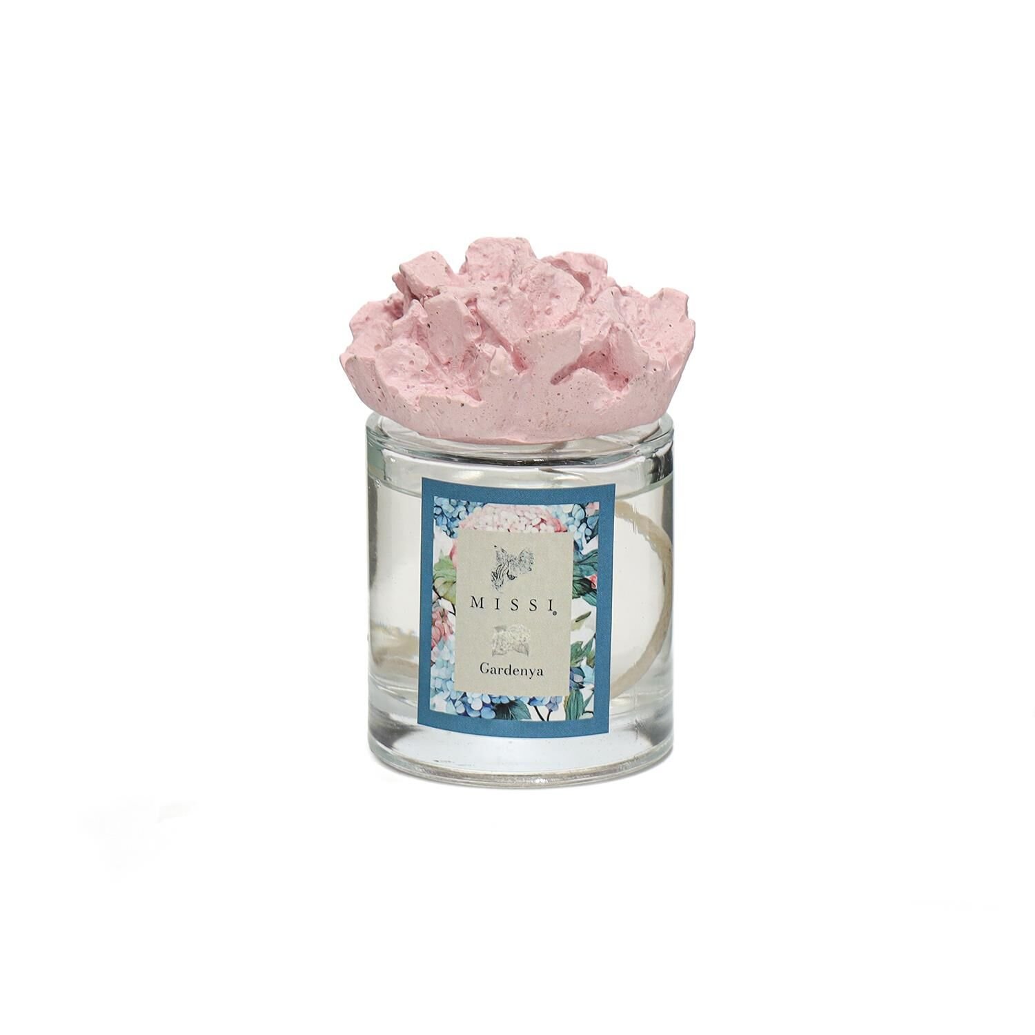100 ml Pembe Seramik Taşlı Gardenya Oda Kokusu