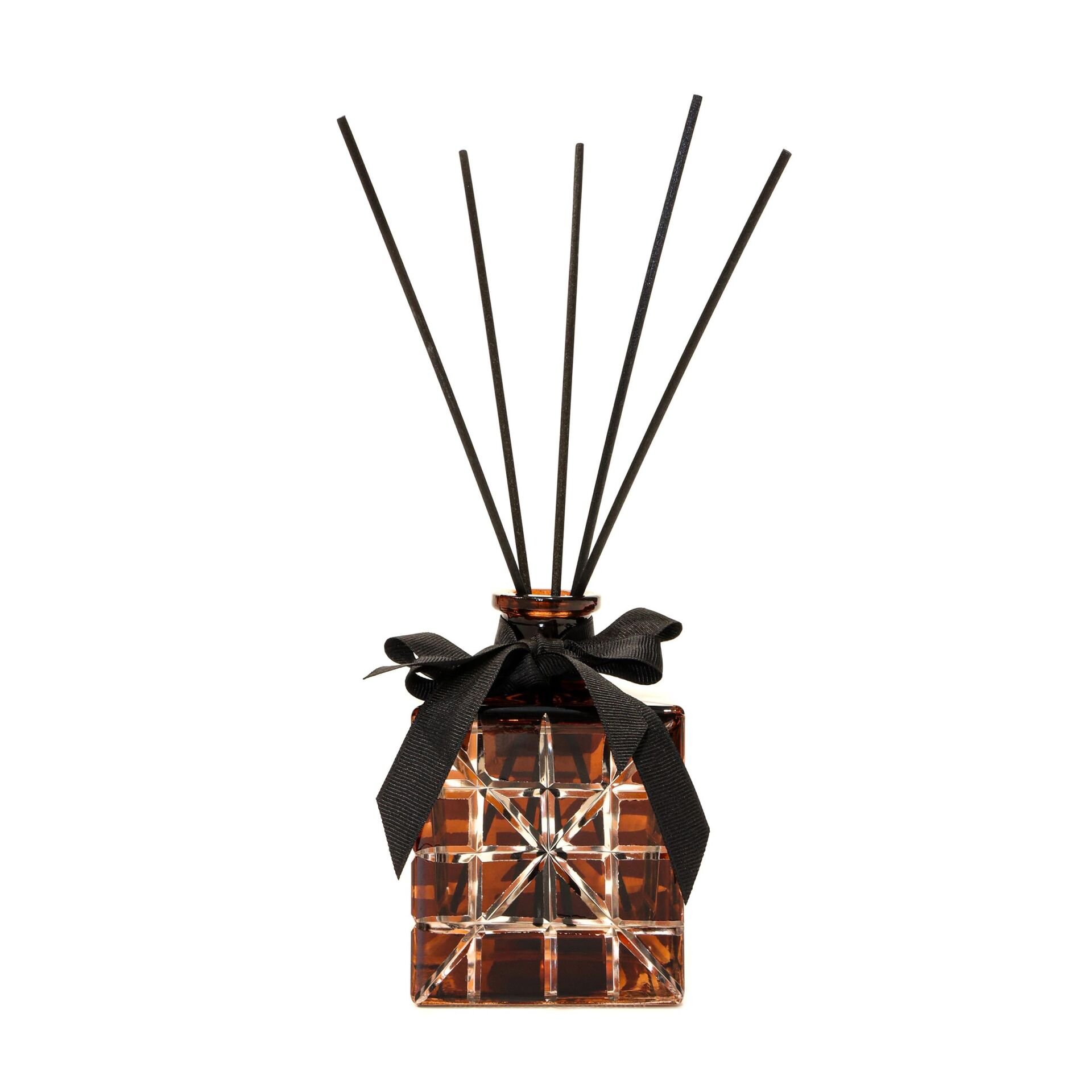 220 ml Kahverengi Kristal Kesme Cam Dark Amber Oda Kokusu