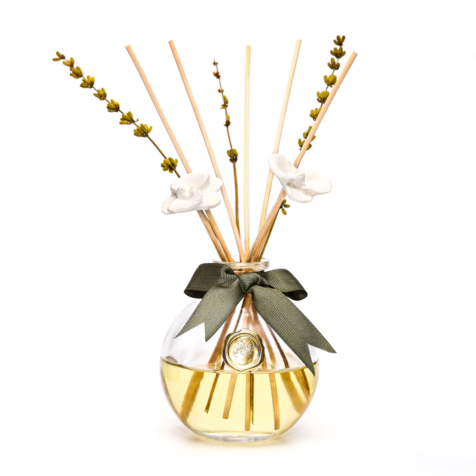 230 ml Yeşil Doğal Çiçekli Geceyarısı Çiçeği Oda Kokusu